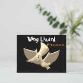 Carte Postale Ptérosaure : Wing Lizard (Debout devant)