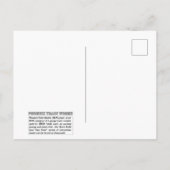 Carte Postale PTW Wagon de fluorure d'uranium "Blueprint" (Dos)