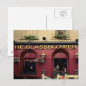 Carte Postale Pub de verre (Devant / Derrière)