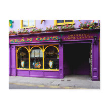 Pub irlandais coloré