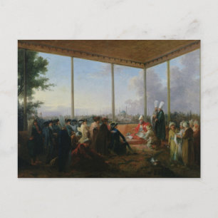 Carte Postale Public donné à Constantinople