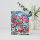 Carte Postale Public Market Center à Seattle Washington (Debout devant)