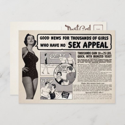 Carte postale publicitaire de bande dessinée Vinta (Devant / Derrière)