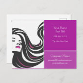 Carte postale publicitaire professionnelle - HAMby (Devant / Derrière)