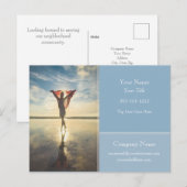 Carte postale publicitaire professionnelle - HAMby (Devant / Derrière)