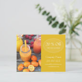 Carte postale publicitaire professionnelle - HAMby (Debout devant)