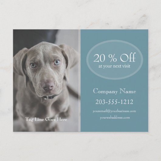 Carte postale publicitaire professionnelle - HAMby (Devant)