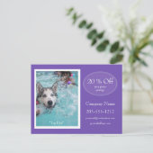 Carte postale publicitaire professionnelle - HAMby (Debout devant)