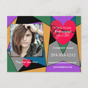 Carte postale publicitaire professionnelle - HAMby