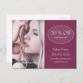 Carte postale publicitaire professionnelle - HAMby (Devant / Derrière)