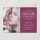 Carte postale publicitaire professionnelle - HAMby (Devant)