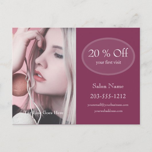 Carte postale publicitaire professionnelle - HAMby (Devant)