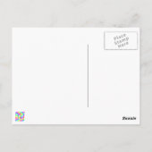 Carte postale publicitaire vintage Stocking Pantyh (Dos)