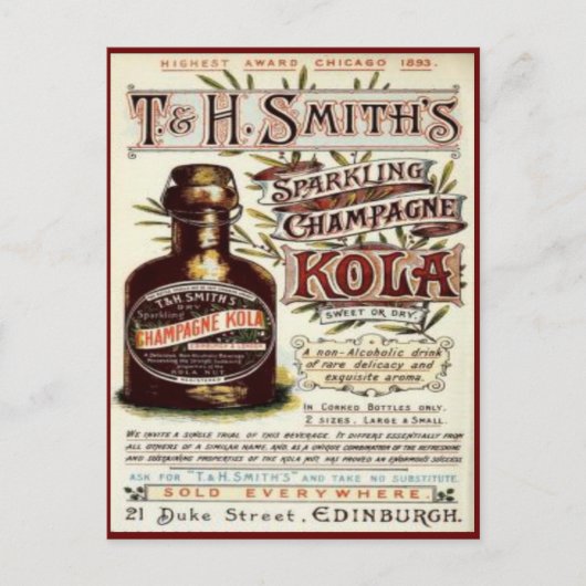 Carte Postale Publicité ancienne #1 (Devant)