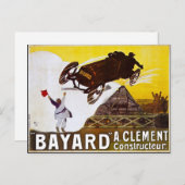 Carte Postale Publicité ancienne Clément-Bayard (Devant / Derrière)