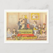 Carte Postale Publicité ancienne pour des chaussures de luxe pou (Devant)