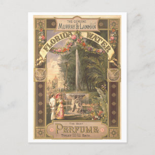 Carte Postale Publicité ancienne pour le parfum Florida Water