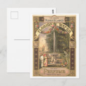 Carte Postale Publicité ancienne pour le parfum Florida Water (Devant / Derrière)