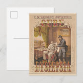 Carte Postale Publicité ancienne T.M. Sharps remède positif cont (Devant / Derrière)