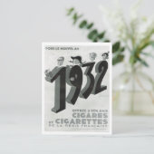 Carte Postale Publicité, Cigares, Cigarettes (Debout devant)