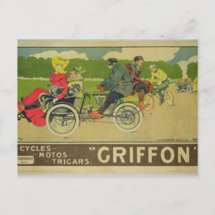 Carte Postale Publicité d'affiche