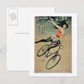 Carte Postale Publicité d'affiche "Societe La Francaise", Paris  (Devant / Derrière)