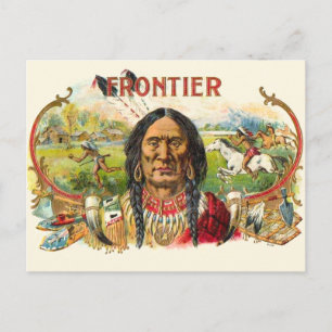 Carte Postale Publicité de cigar Frontier