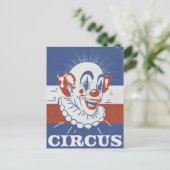 Carte Postale Publicité de cirque vintage  (Debout devant)