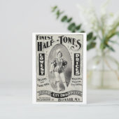 Carte Postale "Publicité de gravure de la ville électrique" (Debout devant)