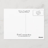 Carte Postale Publicité de la cigarette Modiano (Dos)