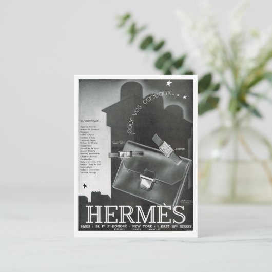 Carte Postale Publicité, Hermes (Debout devant)