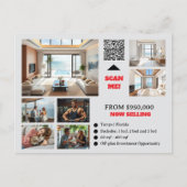 Carte Postale Publicité immobilière immobilier (Devant)