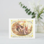 Carte Postale Publicité Lithographique vintage : Fumigateur de s (Debout devant)