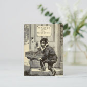 Carte Postale "Publicité Monkey Brand Soap" (Debout devant)