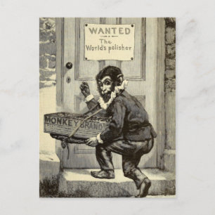 Carte Postale "Publicité Monkey Brand Soap"