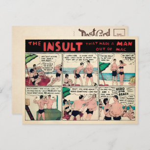 Carte postale Publicité Muscle vintage