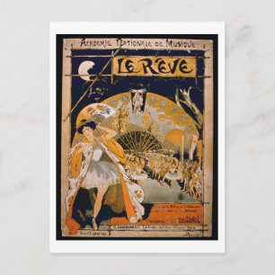 Carte Postale Publicité pour la comédie musicale "The Dream", au