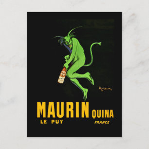 Carte Postale Publicité pour l'apéritif Maurin de Leonetto Cappi