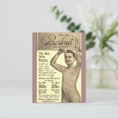 Carte Postale Publicité pour les sous-vêtements rétro (Debout devant)