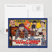 Carte postale : Publicité publicitaire - Caméras (Devant / Derrière)