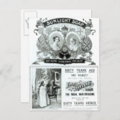 Carte Postale Publicité Sunlight Soap (Devant / Derrière)