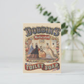 Carte Postale Publicité traitée avec des médicaments de savon de (Debout devant)