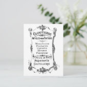 Carte Postale Publicité Vintage (Debout devant)