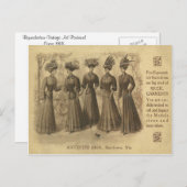 Carte Postale Publicité vintage (Devant / Derrière)