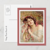Carte Postale Publicité vintage Biscuit (Devant / Derrière)