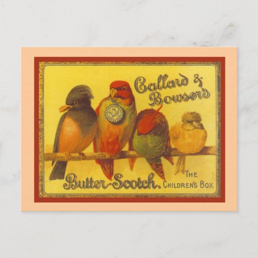 Carte Postale Publicité vintage, Callard et Bowser (Devant)