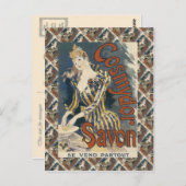 Carte Postale Publicité vintage, Cosmydor Savon (Devant / Derrière)