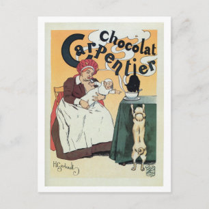 Carte Postale Publicité vintage de cacao français