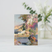 Carte Postale Publicité vintage de voyage Côte d'Azur (Debout devant)