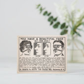 Carte postale Publicité vintage du nez  (Debout devant)